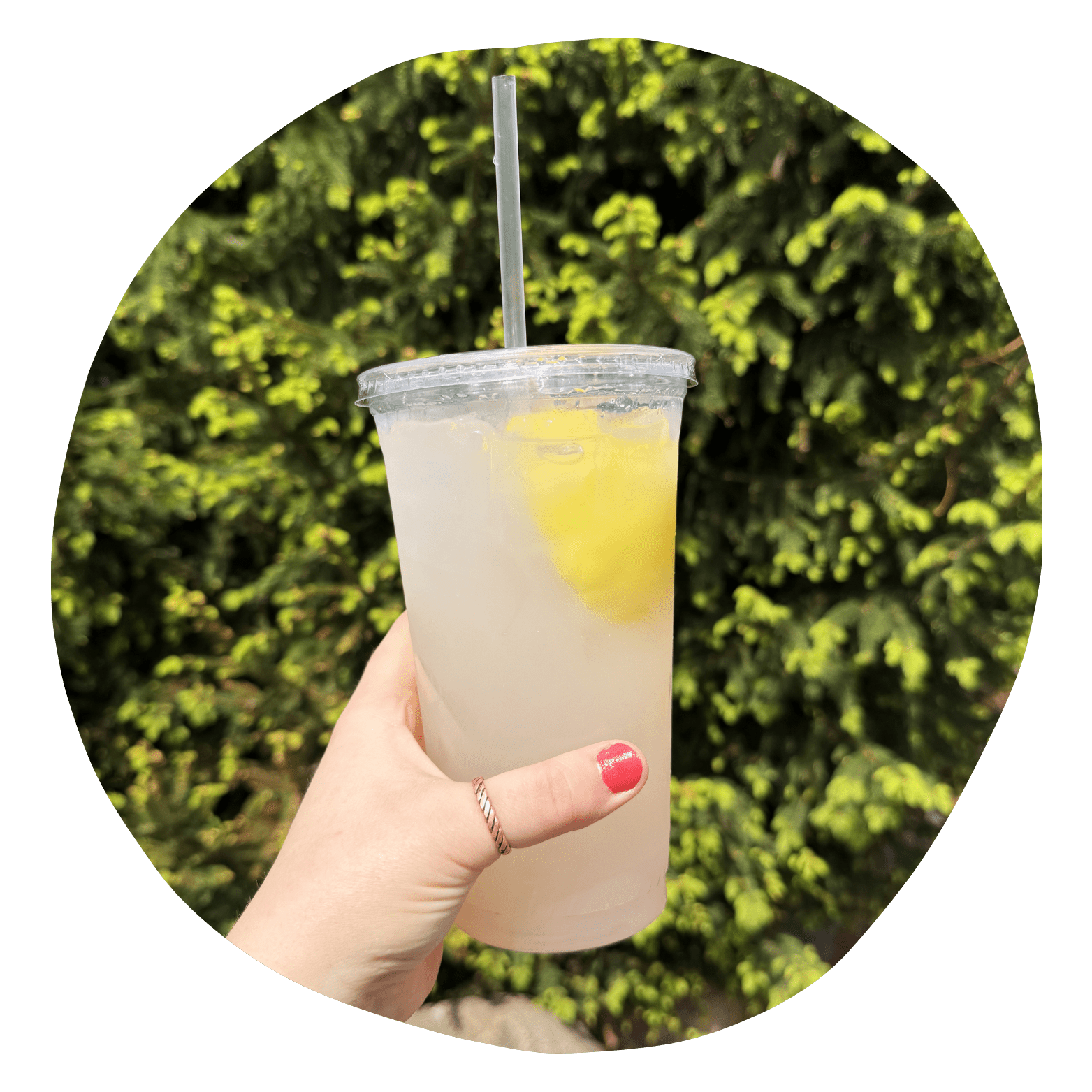 Woman squeezing lemons to make fresh lemonade.